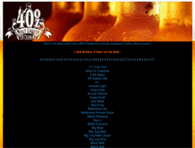 Tablet Screenshot of 40ozmaltliquor.com